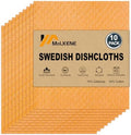 MoLKENE Swedish Dishcloths for Kitchen, 10 Pack Cellulose Sponge Cloths by MoLKENE