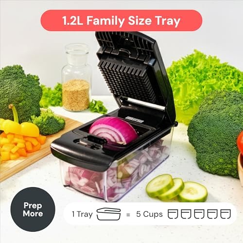 Fullstar Pro Original Vegetable Chopper & Mandoline Slicer 6-in-1 Prep Tool - Image 6