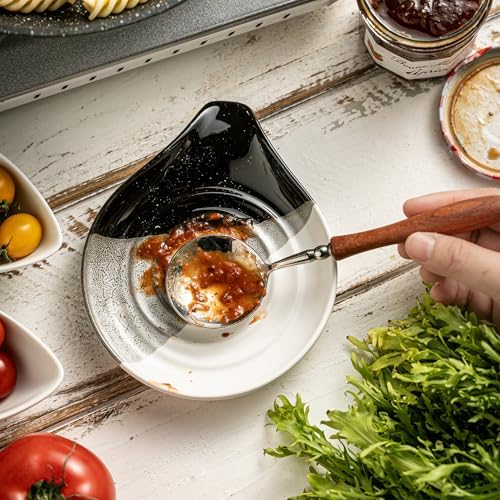 Large Ceramic Spoon Rest for Stove Top and Kitchen Counter, No Mess - Image 7