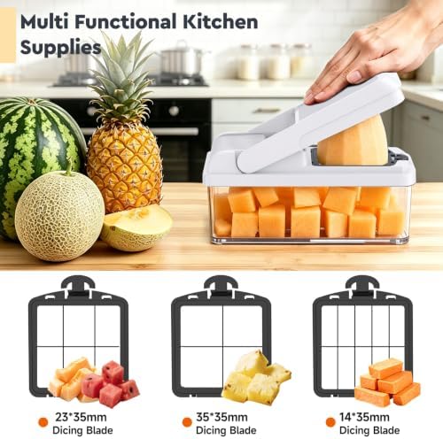 MealHelper 15-in-1 Vegetable Chopper, Food Veggie Chopper With Container - Image 5