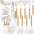 Umite Chef Kitchen Cooking Utensils Set, Cream White, 33 pcs by UmiteChef