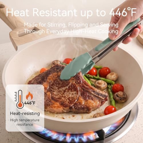 Silicone Kitchen Utensils Set, Heat-Resistant Cooking Utensils, BPA-Free - Image 4
