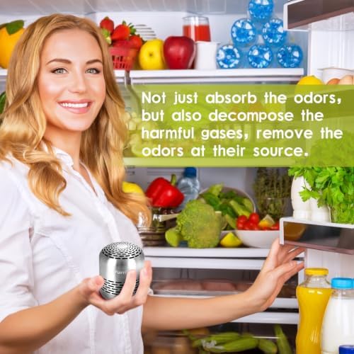 Purriko Refrigerator Deodorizer,Long-Lasting Fridge Odor Eliminator - Image 2