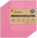 MoLKENE Swedish Dishcloths for Kitchen, 10 Pack Reusable Paper Towels, Pink by MoLKENE