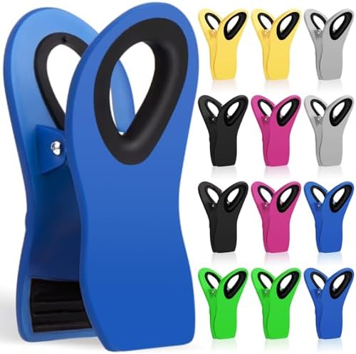 JETMORE 12 Pack Chip Clips Bag Clips Food Clip for Food Storage, Snack by Jetmore