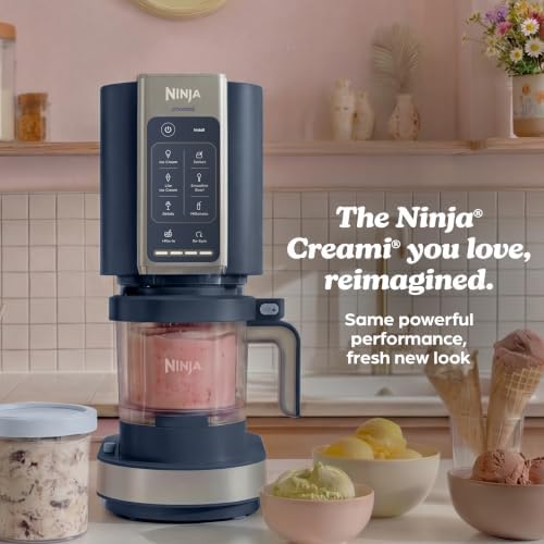 Ninja® Creami® 7-in-1 Ice Cream Maker, Navy, NC351 - Image 2