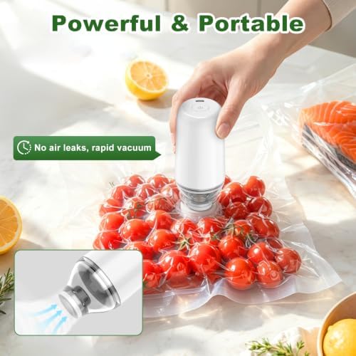COO Vacuum Sealer for Food, Portable Handheld Sealer (Pump Only) - Image 3