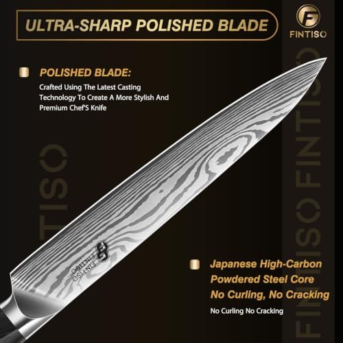 10 Inch Japanese Sushi Knife, Newly Upgraded Japanese Knives for 2026 - Image 3
