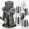 KEOUKE Rotary Cheese Grater, Hand Crank Shredder Slicer, Snow Cone Maker by KEOUKE