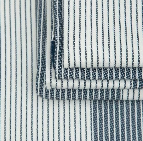 Premium Kitchen Towels 6 Pack 100% Cotton, 20"x28" - Blue - Image 6