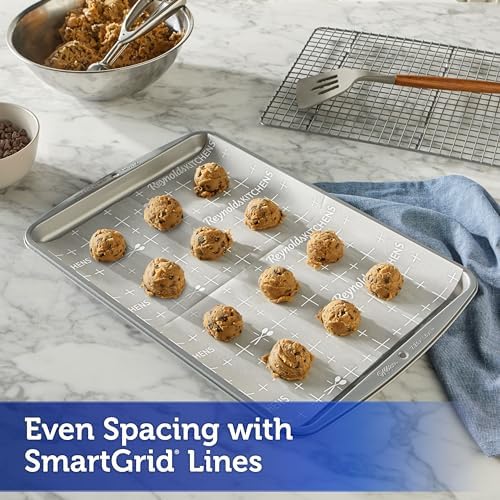 Reynolds Kitchens Cookie Baking Sheets, Pre-Cut Parchment Paper, 25 Count (Pack of 24) - Image 4