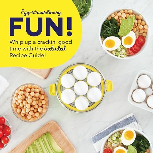 PEEPS & Dash Rapid Egg Cooker, Chick Omelette Mold, Yellow - Image 6