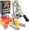 Zulay Kitchen Cast Iron Juicer, Orange Manual Juicer, Citrus Press, Gray by ZulayKitchen