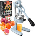Zulay Kitchen Cast Iron Juicer, Orange Manual Juicer, Citrus Press, Lilac by ZulayKitchen
