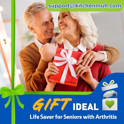 KITCHENMUH Higher Torque Electric Jar Opener for Seniors with Arthritis Fit Almost Jars Size, Automatic Jar Opener for Weak Hands, Hands Free Battery Operated Bottle Opener for Arthritic Hands (White) - Image 6