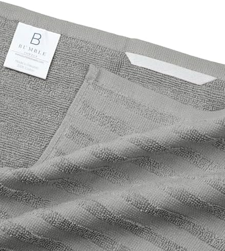 Premium Kitchen Towels 6 Pack 100% Cotton, 20"x28" - Grey Solid - Image 3