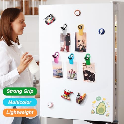JETMORE 20 Pack Chip Clip, Magnetic Clips for Chips and Other Food Bags - Image 2