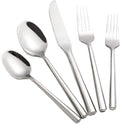 Silverware Set Flatware Set Stainless Steel Cutlery Set 20 Piece with Hexagon Handle Wedding Gift Home Hotel Use Service for 4