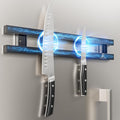 16.5 Inch Heavy-Duty Magnetic Knife Holder for Refrigerator, No Adhesive Tape or Screws Needed Knife Magnetic Strip for Strong Fridge Mount or Wall as Gifts for Women or Men