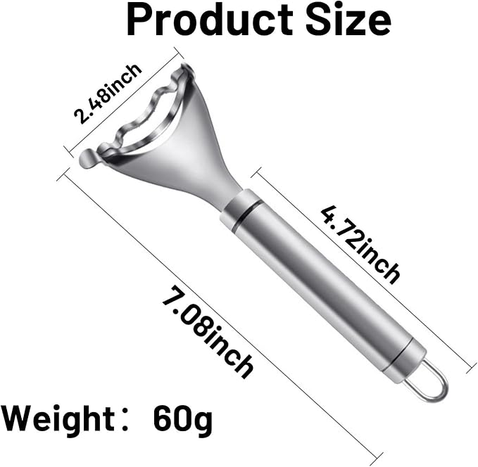 2PCS Corn Planer Cutter Thresher Peeler, Corn Thresher Cob Stripper Tool,Premium Stainless Steel Corn Thresher Cob Remover tool with Ergonomic Handle