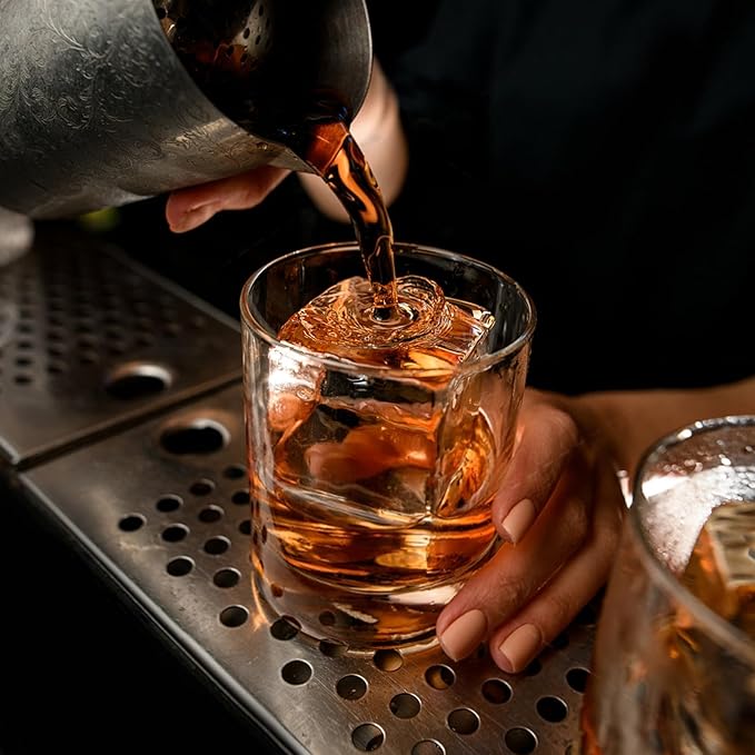 Samuelworld Premium Ice Tray Combo (3 Pack), Large Ice Sphere Maker & New Upgraded Ice Cube Trays, Food Grade, Easy To Use, Spill-Free Integrated Funnels, Whiskey Bourbon Cocktails, Grey