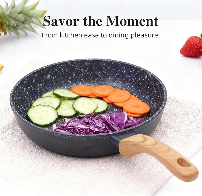 Nonstick Cookware Set 2-Piece 10.25" Black - PFOA Free