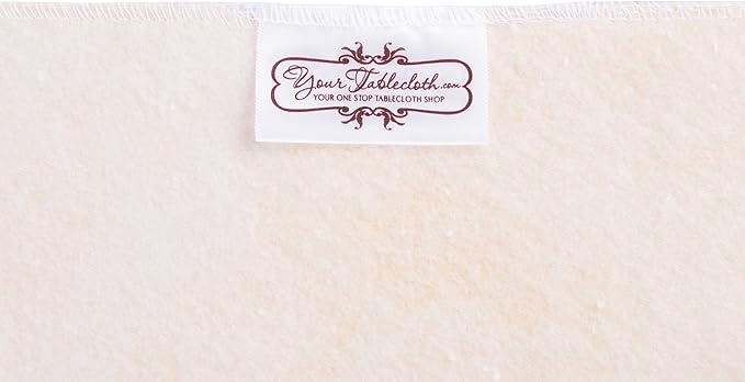 Yourtablecloth Heavy Duty Vinyl Rectangle or Square Tablecloth – 6 Gauge Heavy Duty Tablecloth – Flannel Backed – Wipeable Tablecloth with Vivid Colors & Many Sizes 52 x 70 Terra