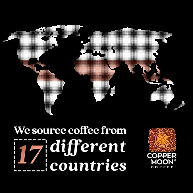 Copper Moon Medium Roast Whole Bean Coffee, Costa Rican Blend, 2 Lb