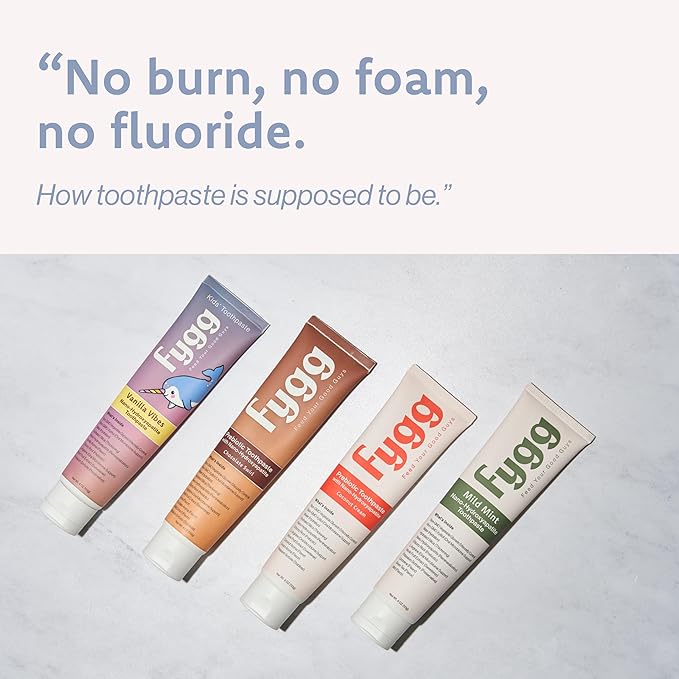 Nano Hydroxyapatite Toothpaste for Kids and Adult (Mild Mint - Travel)