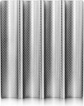 Anaeat Nonstick Perforated French Bread Baking Pan, 15"X 13" Premium Toast Mold, Silver