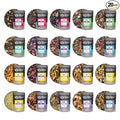 Tiesta Tea - Discovery Sampler Dry Flight Set, Loose Leaf, High to No Caffeine, Hot & Iced Up to 200 Cups, Tea Variety Pack with Green, Herbal, Black & Chai Brew, 20 Resealable Sample Pouches