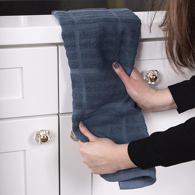 All-Clad Solid Kitchen Towel, 1-Pack, Indigo