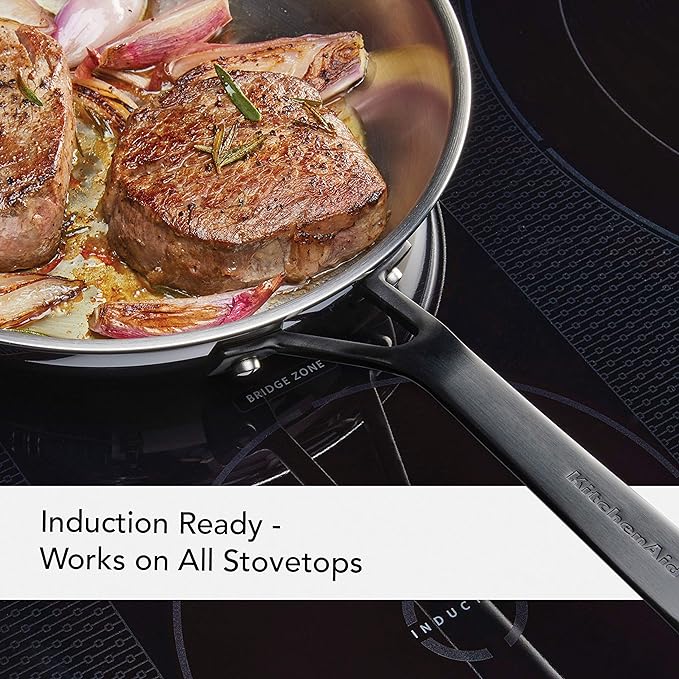 KitchenAid 5-Ply Stainless Steel Fry Pan 12.25"